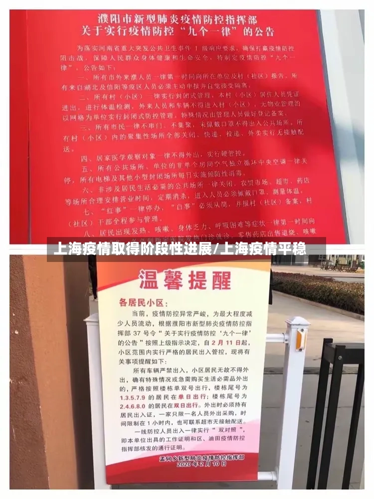 上海疫情取得阶段性进展/上海疫情平稳