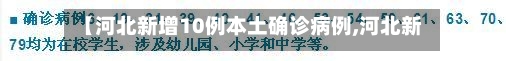 【河北新增10例本土确诊病例,河北新增10例本土确诊病例详情】-第3张图片