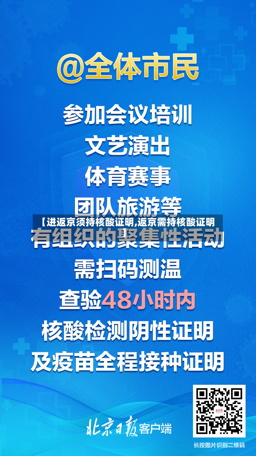 【进返京须持核酸证明,返京需持核酸证明】-第3张图片