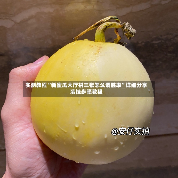 实测教程“新蜜瓜大厅拼三张怎么调胜率”详细分享装挂步骤教程-第2张图片