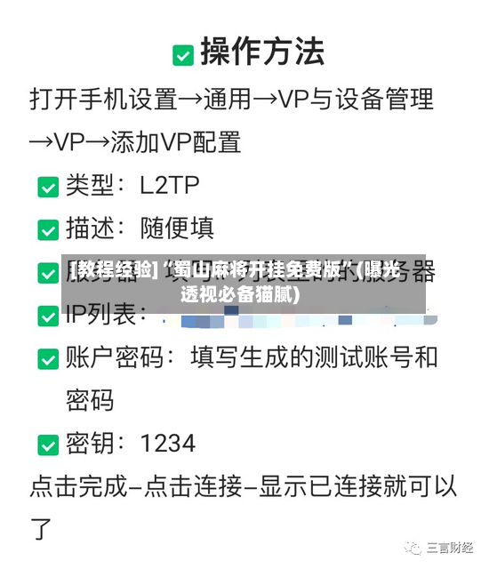 [教程经验]“蜀山麻将开挂免费版”(曝光透视必备猫腻)-第3张图片