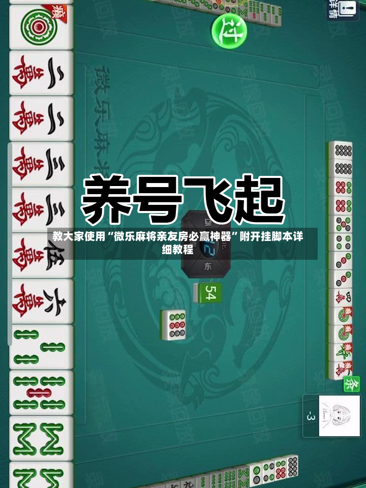 教大家使用“微乐麻将亲友房必赢神器”附开挂脚本详细教程-第3张图片