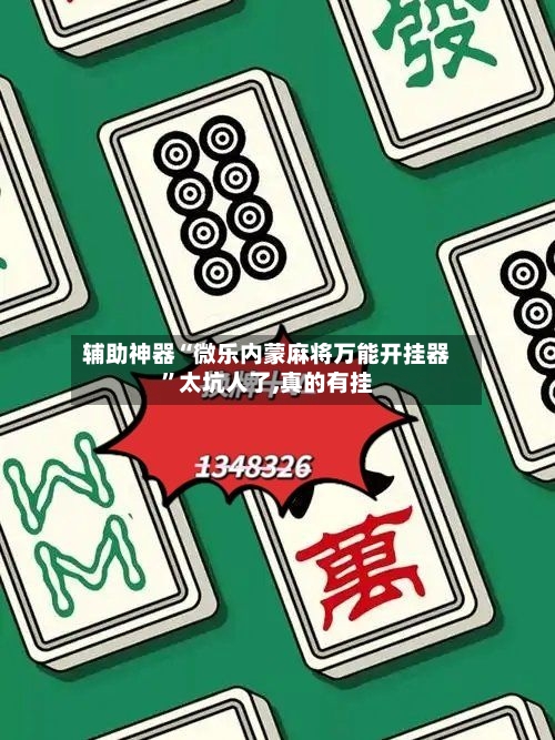 辅助神器“微乐内蒙麻将万能开挂器”太坑人了,真的有挂-第3张图片