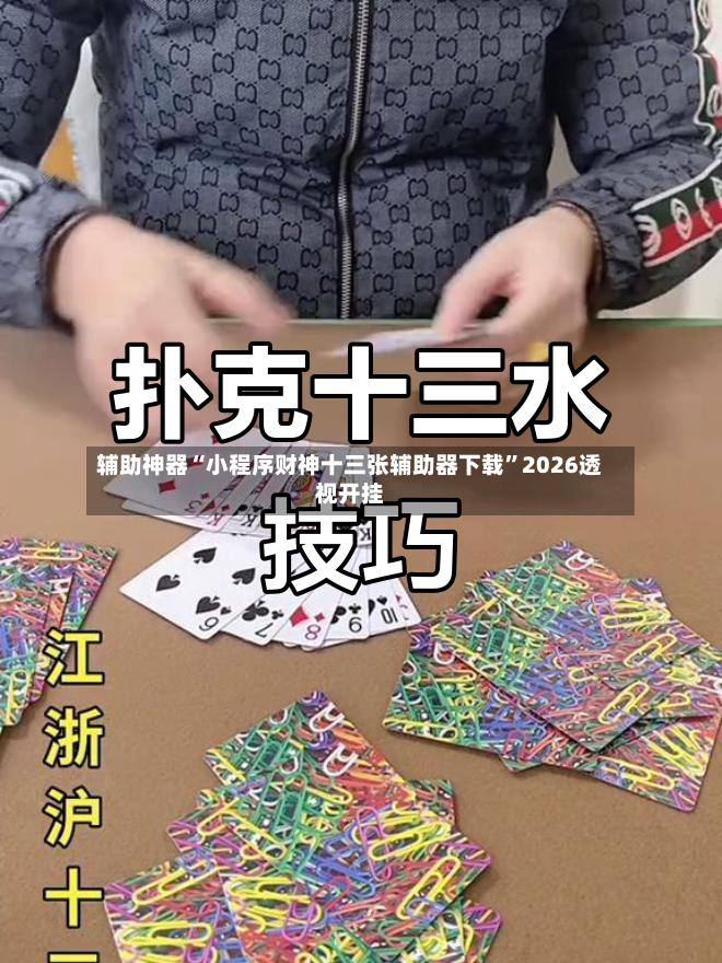 辅助神器“小程序财神十三张辅助器下载”2026透视开挂-第3张图片