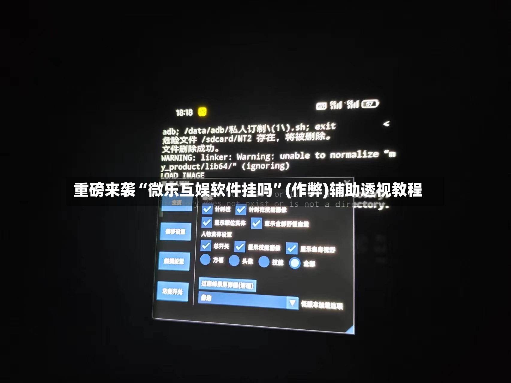 重磅来袭“微乐互娱软件挂吗”(作弊)辅助透视教程-第2张图片