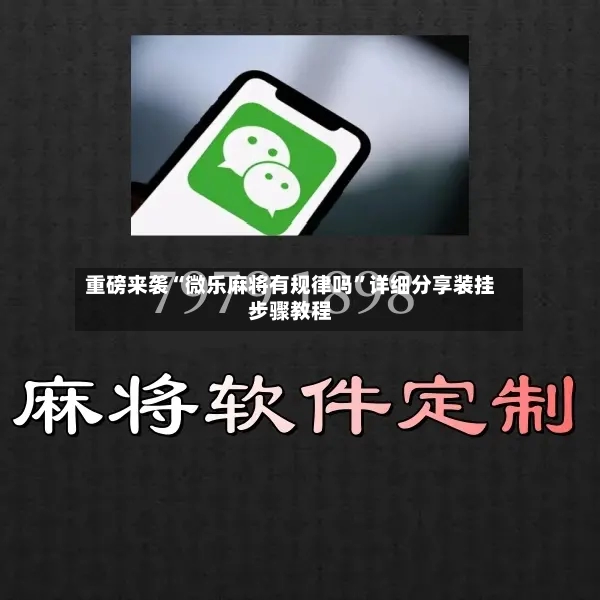 重磅来袭“微乐麻将有规律吗”详细分享装挂步骤教程-第2张图片
