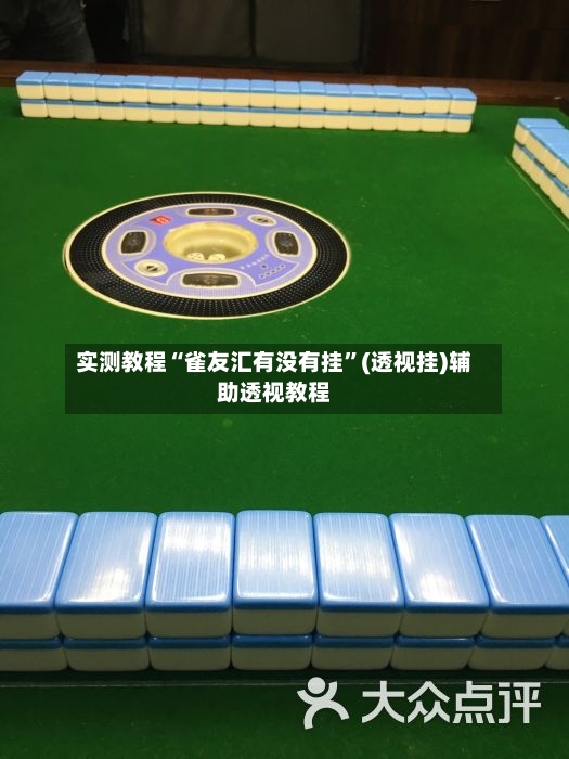 实测教程“雀友汇有没有挂”(透视挂)辅助透视教程-第3张图片