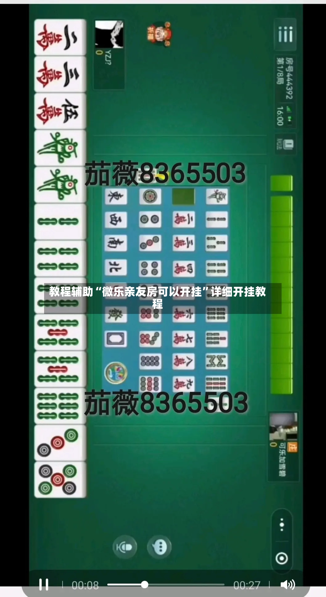 教程辅助“微乐亲友房可以开挂”详细开挂教程-第3张图片