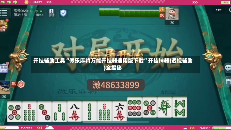 开挂辅助工具“微乐麻将万能开挂器通用版下载	”开挂神器{透视辅助}全揭秘-第2张图片