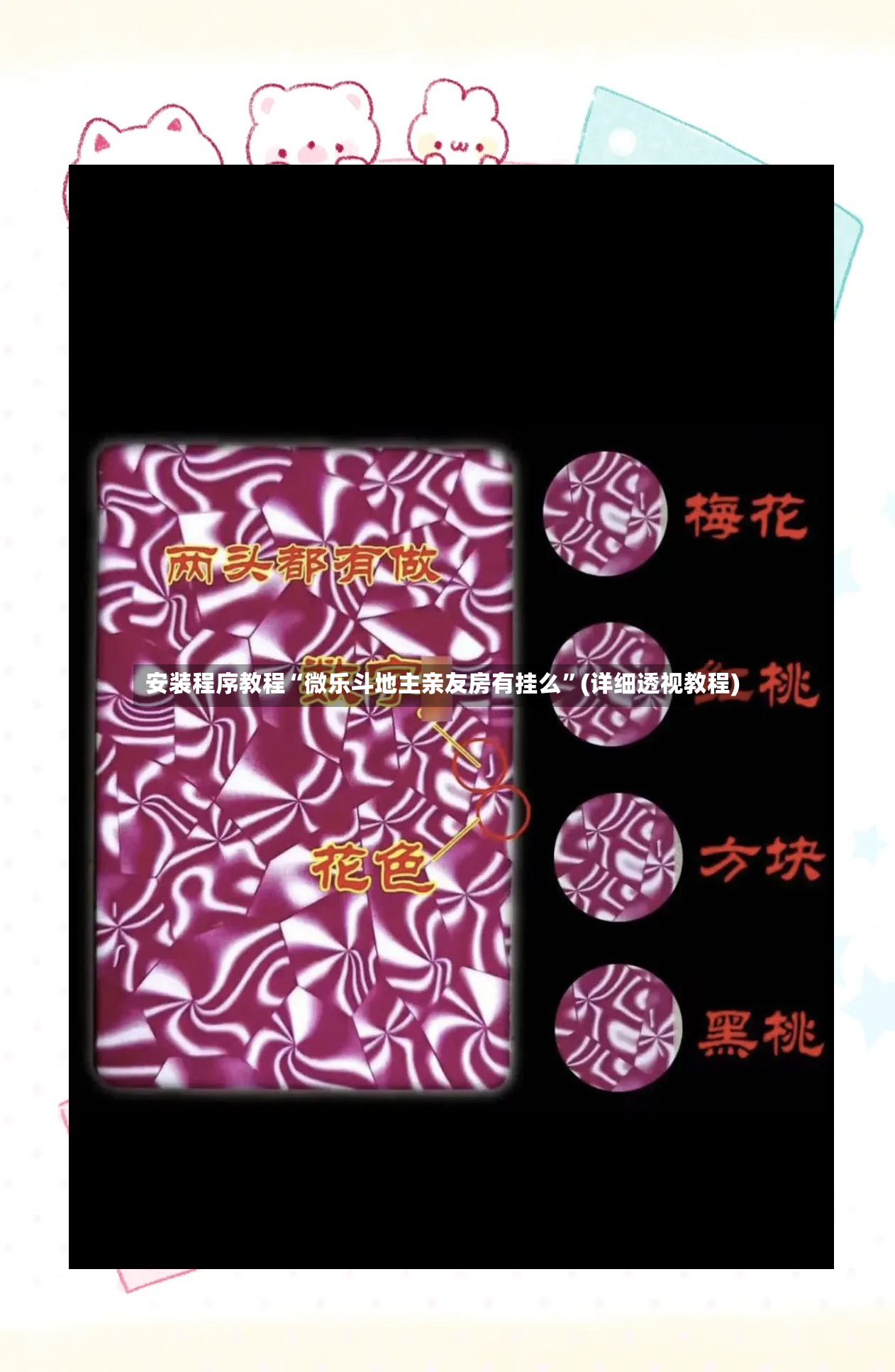 安装程序教程“微乐斗地主亲友房有挂么”(详细透视教程)-第2张图片