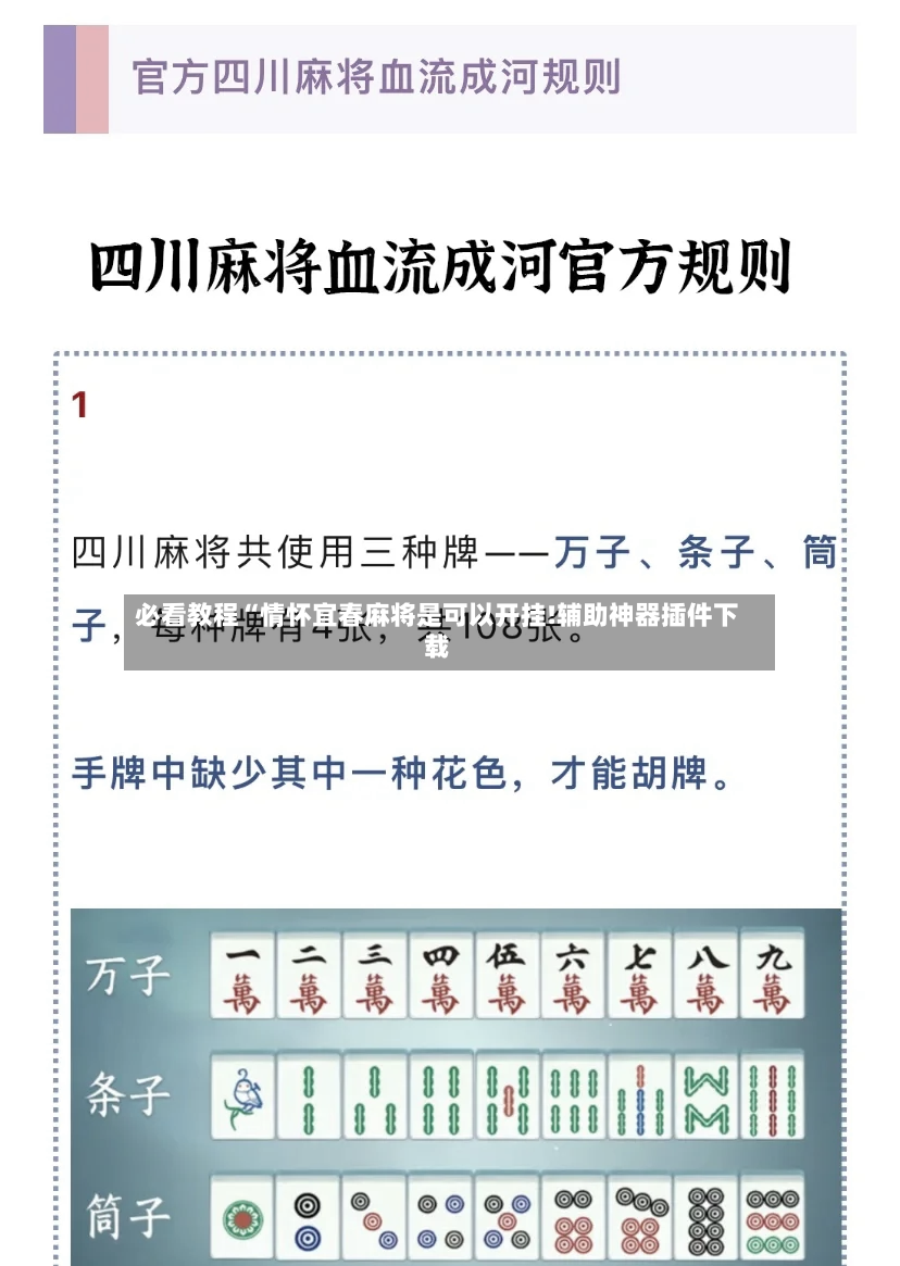 必看教程“情怀宜春麻将是可以开挂!辅助神器插件下载