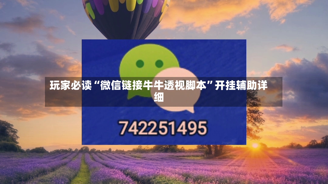 玩家必读“微信链接牛牛透视脚本”开挂辅助详细-第2张图片