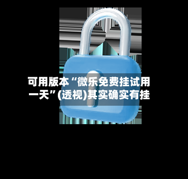 可用版本“微乐免费挂试用一天”(透视)其实确实有挂-第2张图片