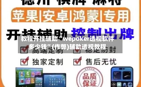 教程开挂辅助“wepoker透视软件多少钱”(作弊)辅助透视教程