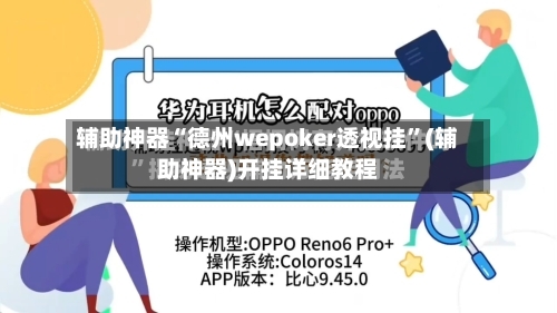 辅助神器“德州wepoker透视挂”(辅助神器)开挂详细教程-第2张图片