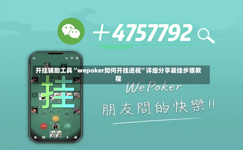开挂辅助工具“wepoker如何开挂透视”详细分享装挂步骤教程-第2张图片