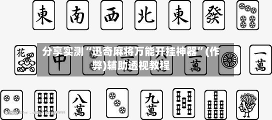 分享实测“迅奇麻将万能开挂神器”(作弊)辅助透视教程-第2张图片