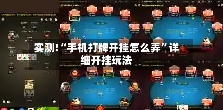 实测!“手机打牌开挂怎么弄”详细开挂玩法-第2张图片