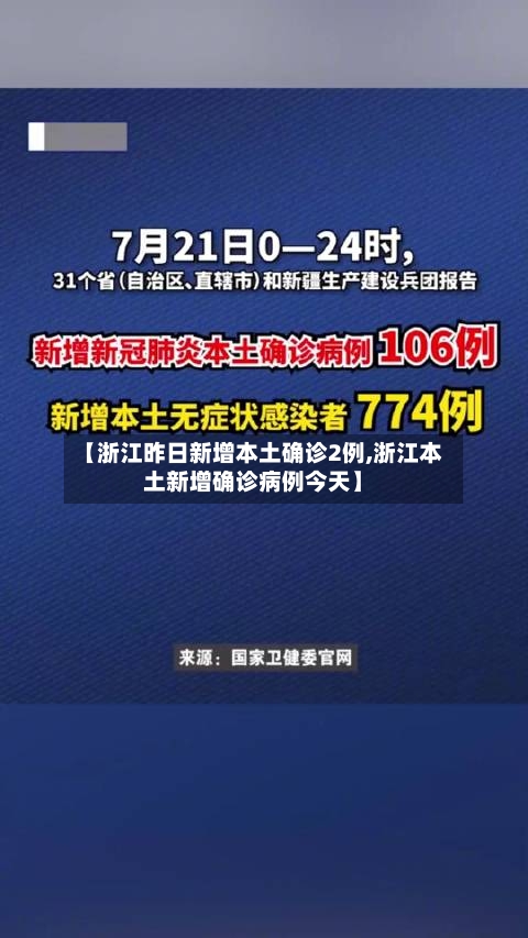 【浙江昨日新增本土确诊2例,浙江本土新增确诊病例今天】-第2张图片