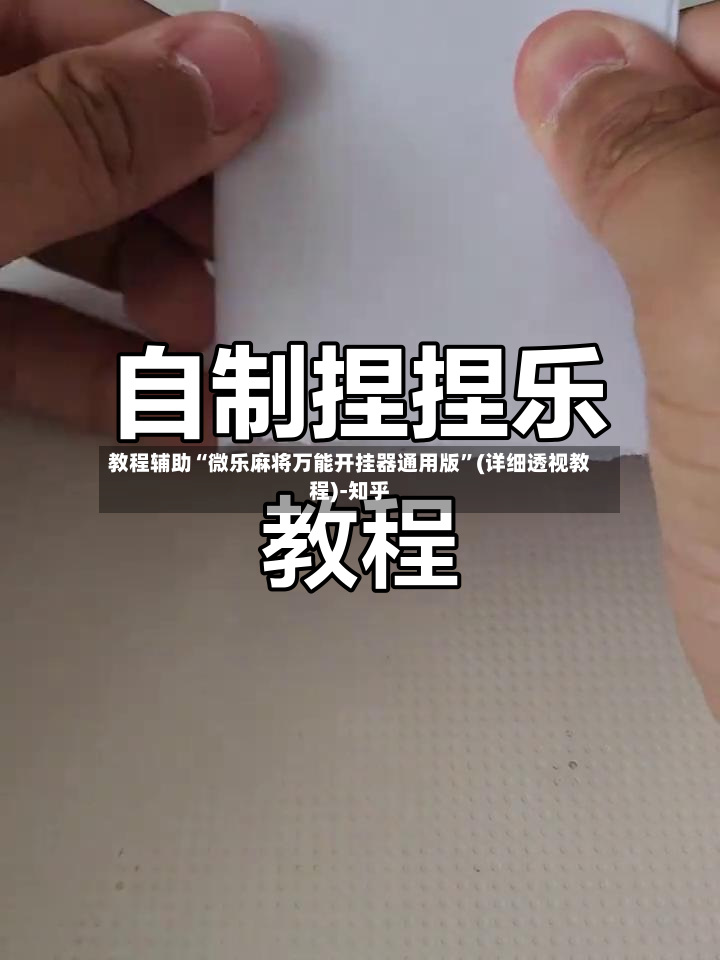 教程辅助“微乐麻将万能开挂器通用版”(详细透视教程)-知乎-第2张图片