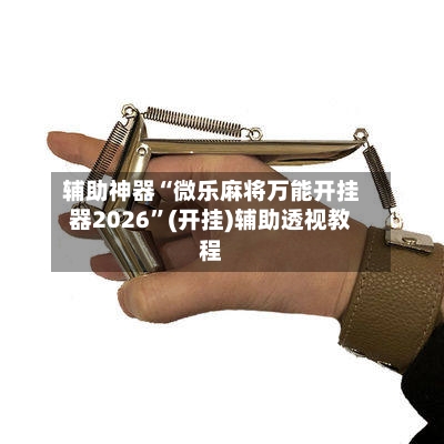 辅助神器“微乐麻将万能开挂器2026”(开挂)辅助透视教程