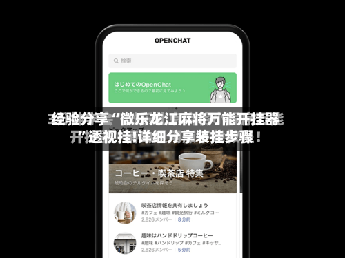 经验分享“微乐龙江麻将万能开挂器”透视挂!详细分享装挂步骤-第3张图片