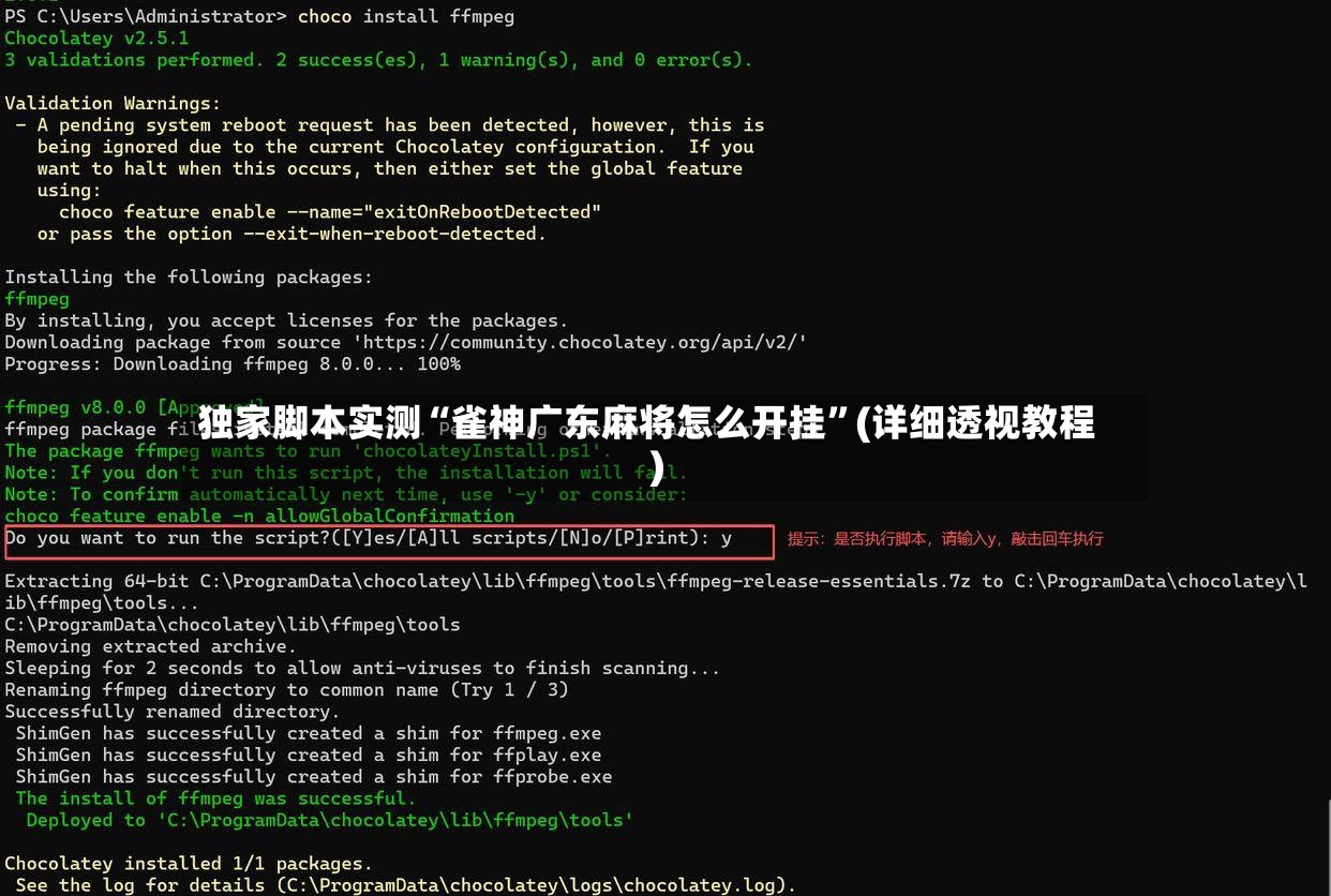 独家脚本实测“雀神广东麻将怎么开挂”(详细透视教程)-第3张图片