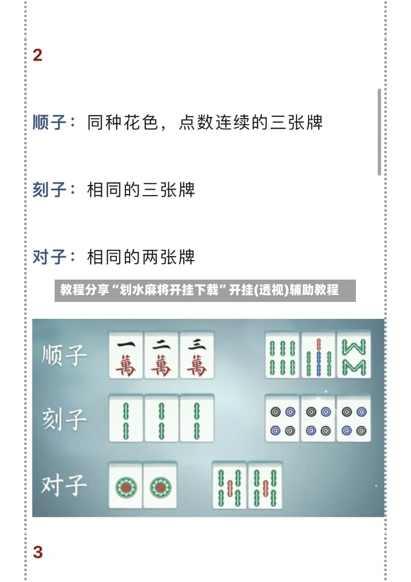 教程分享“划水麻将开挂下载	”开挂(透视)辅助教程-第3张图片