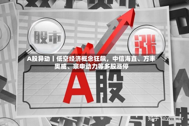 A股异动丨低空经济概念狂飙	，中信海直、万丰奥威	、宗申动力等多股涨停-第2张图片