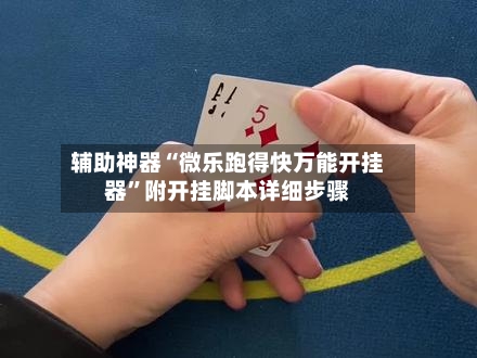 辅助神器“微乐跑得快万能开挂器”附开挂脚本详细步骤-第3张图片