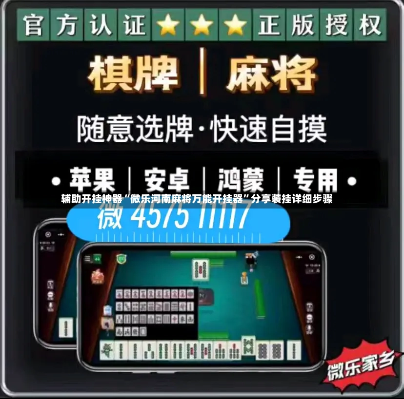辅助开挂神器“微乐河南麻将万能开挂器	”分享装挂详细步骤-第3张图片