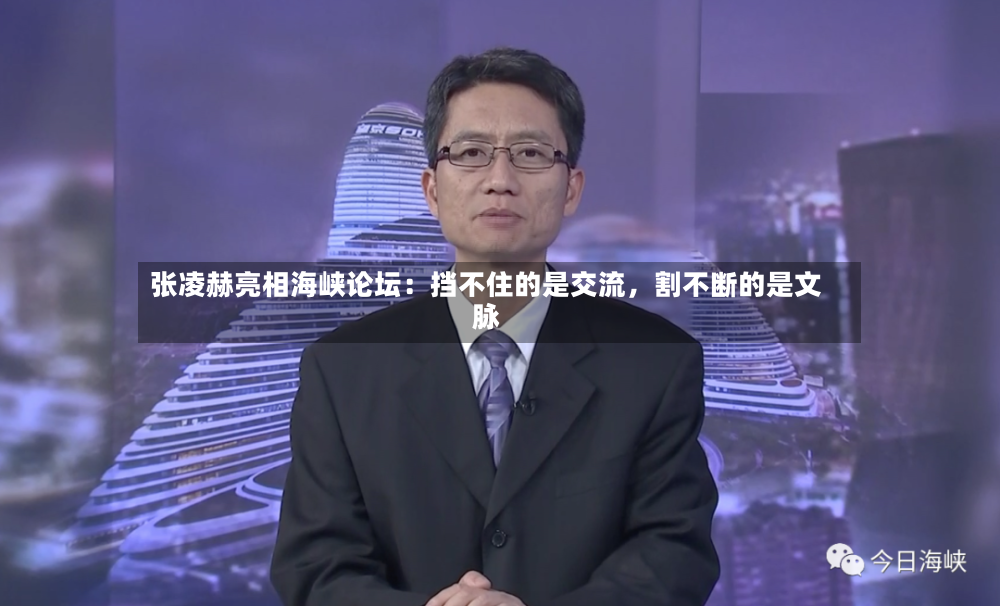 张凌赫亮相海峡论坛：挡不住的是交流，割不断的是文脉-第2张图片