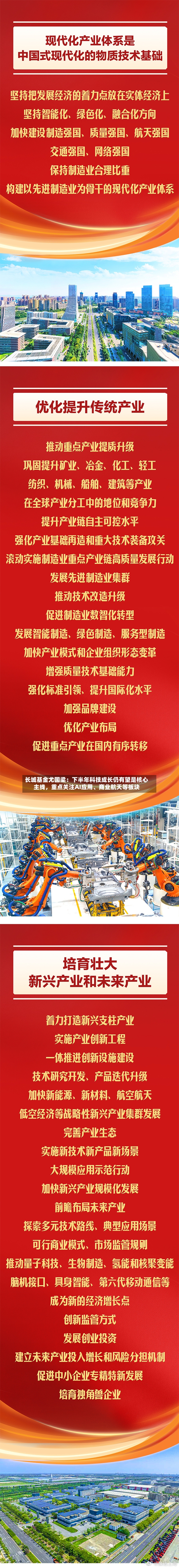 长城基金尤国梁：下半年科技成长仍有望是核心主线，重点关注AI应用	、商业航天等板块-第3张图片