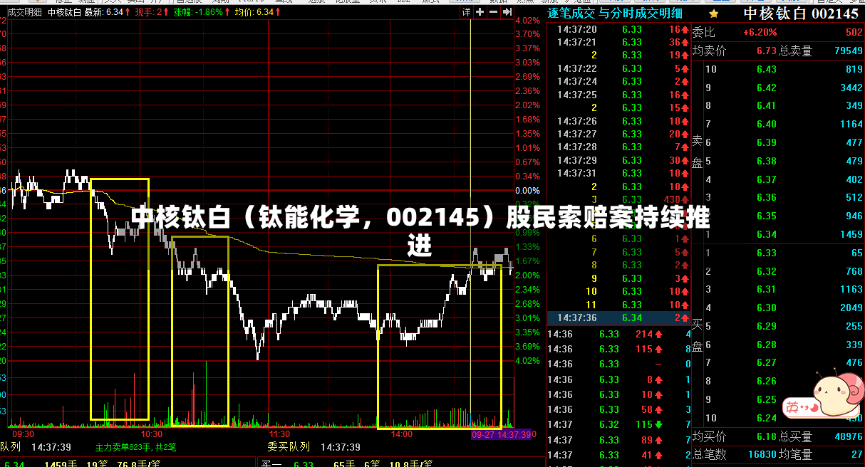 中核钛白（钛能化学，002145）股民索赔案持续推进-第2张图片