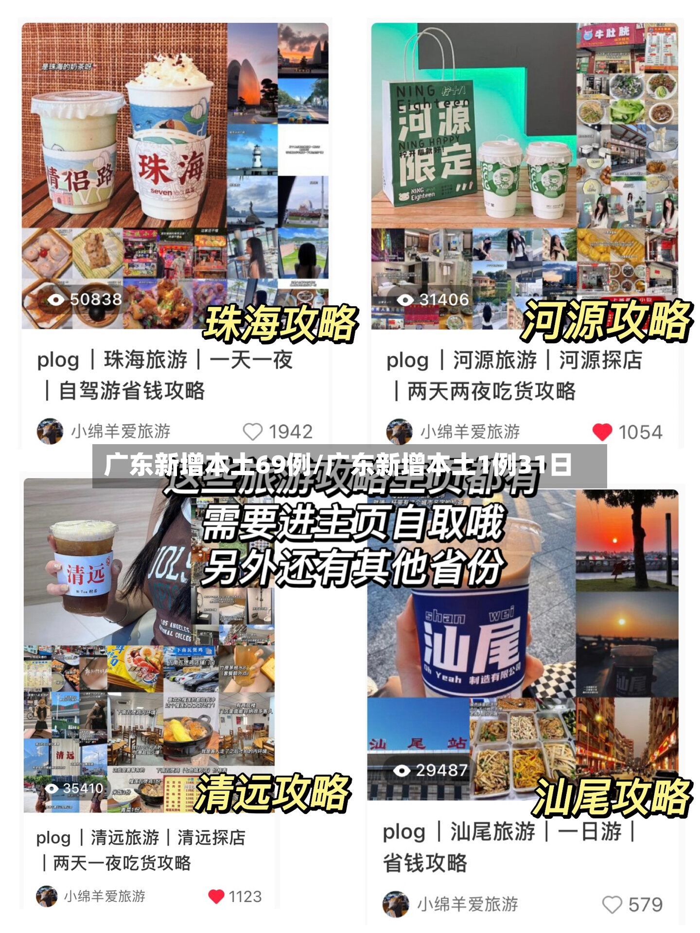 广东新增本土69例/广东新增本土1例31日