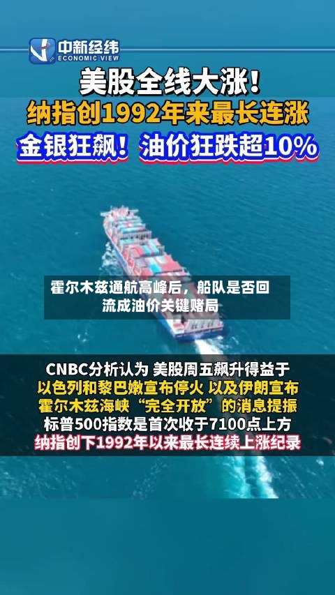 霍尔木兹通航高峰后，船队是否回流成油价关键赌局-第2张图片