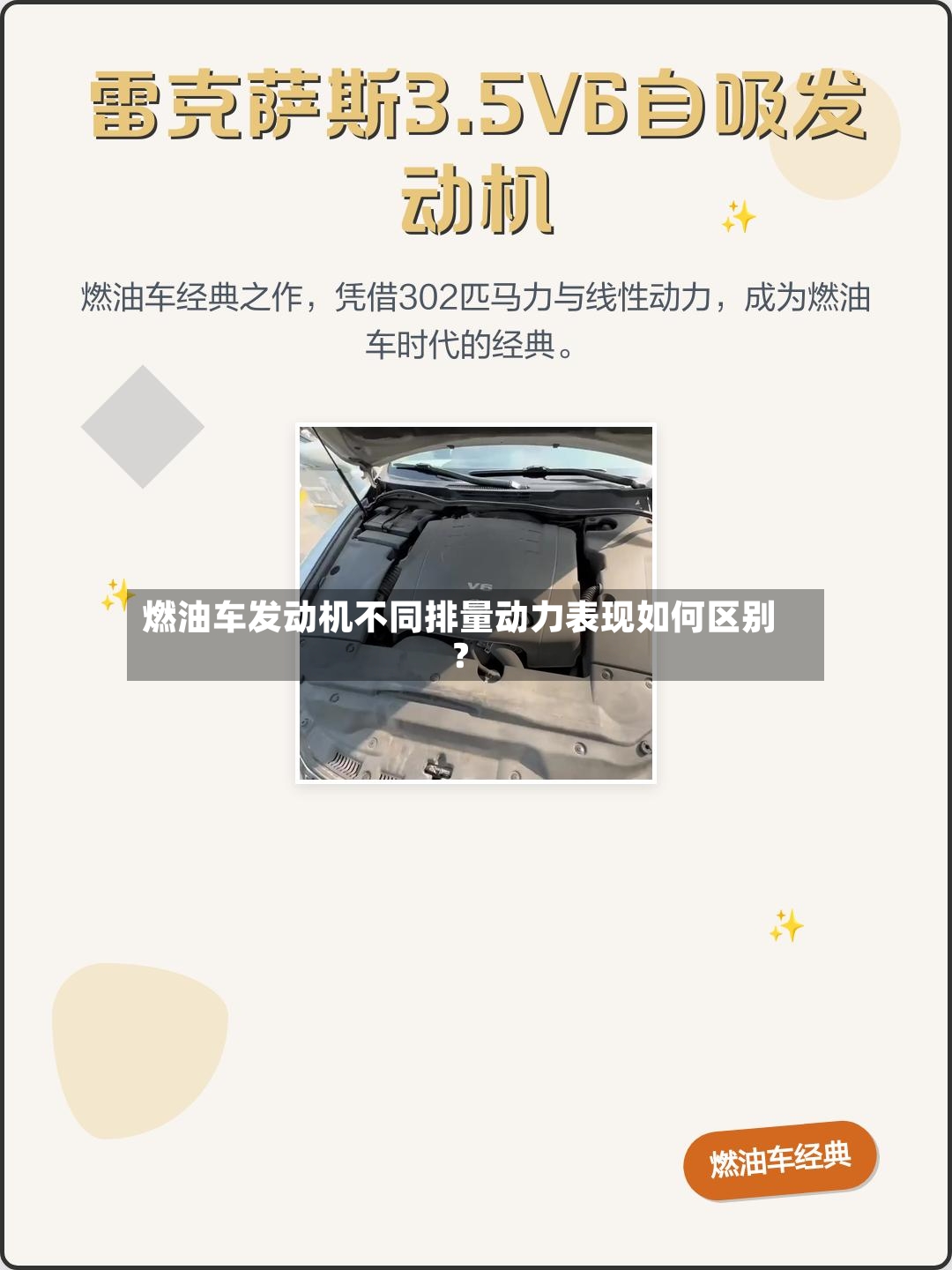 燃油车发动机不同排量动力表现如何区别？-第2张图片