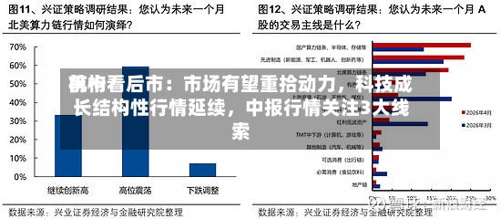 前十机构看后市：市场有望重拾动力	，科技成长结构性行情延续，中报行情关注3大线索-第2张图片