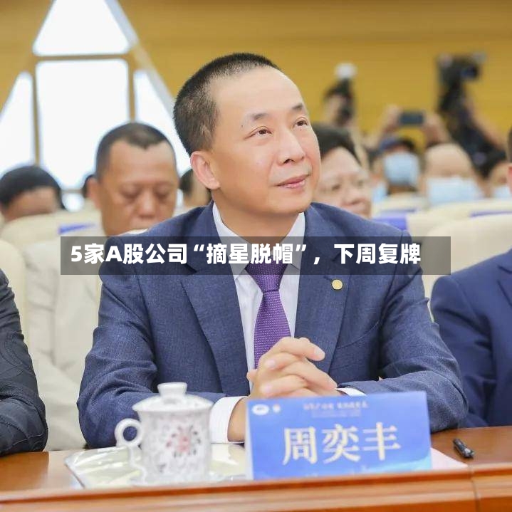 5家A股公司“摘星脱帽”	，下周复牌-第2张图片