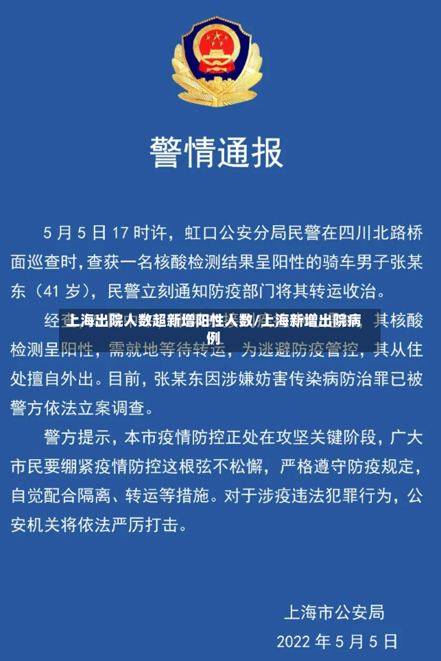 上海出院人数超新增阳性人数/上海新增出院病例-第2张图片