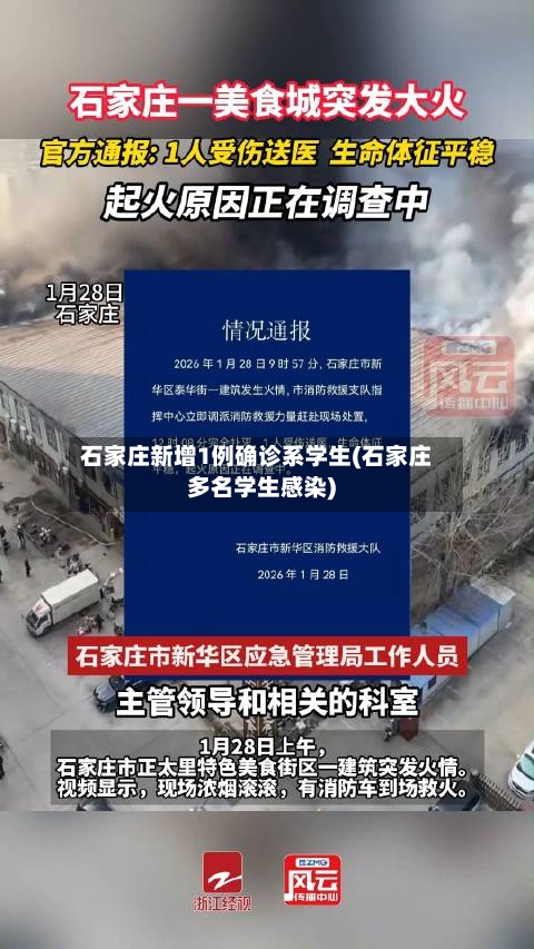 石家庄新增1例确诊系学生(石家庄多名学生感染)