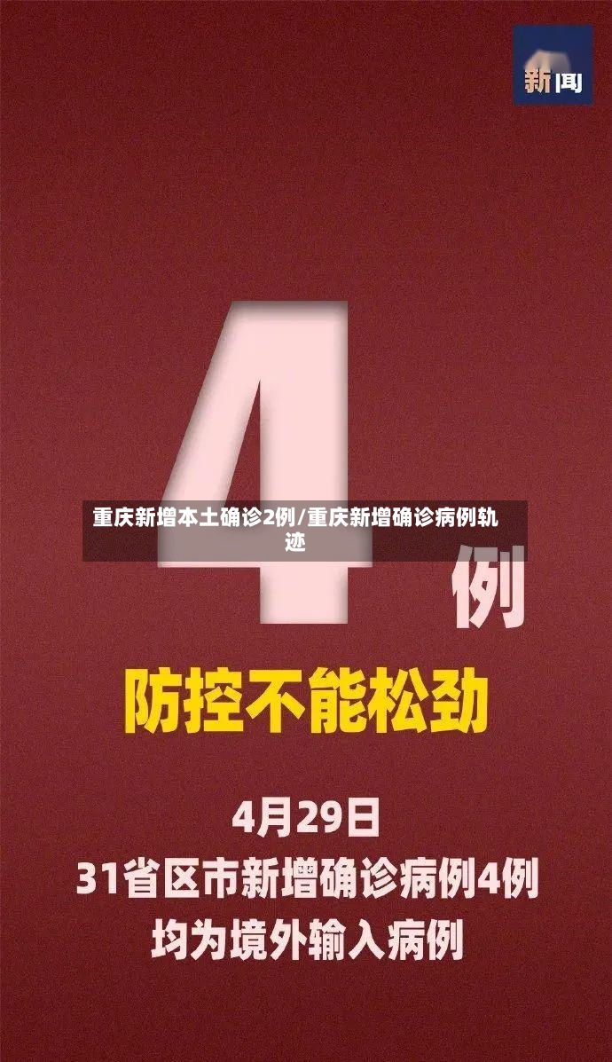 重庆新增本土确诊2例/重庆新增确诊病例轨迹-第2张图片