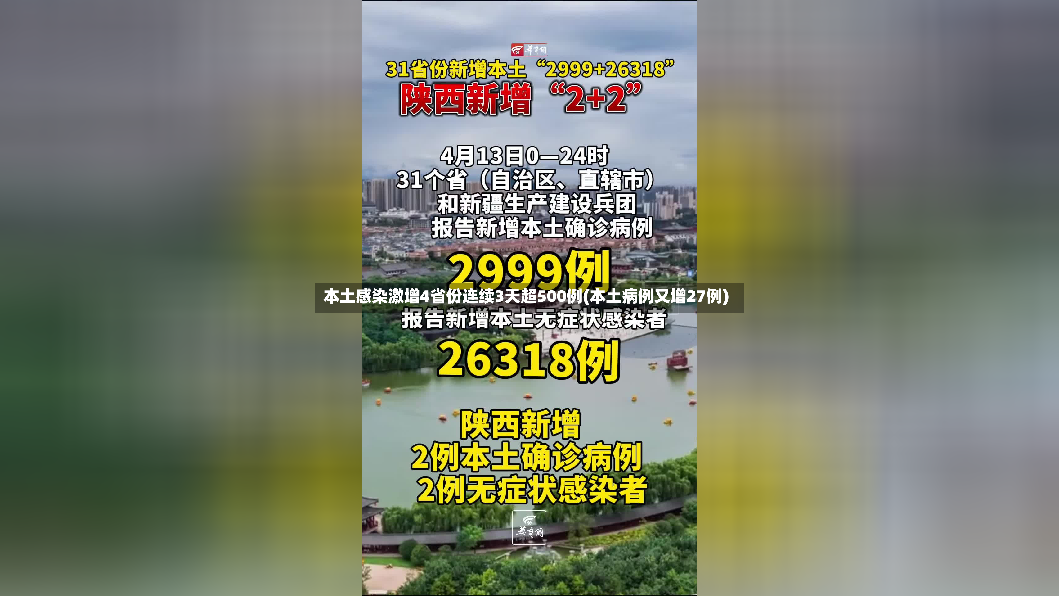 本土感染激增4省份连续3天超500例(本土病例又增27例)
