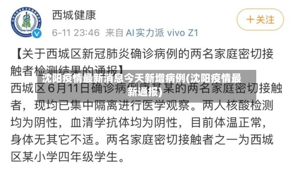 沈阳疫情最新消息今天新增病例(沈阳疫情最新通报)-第2张图片