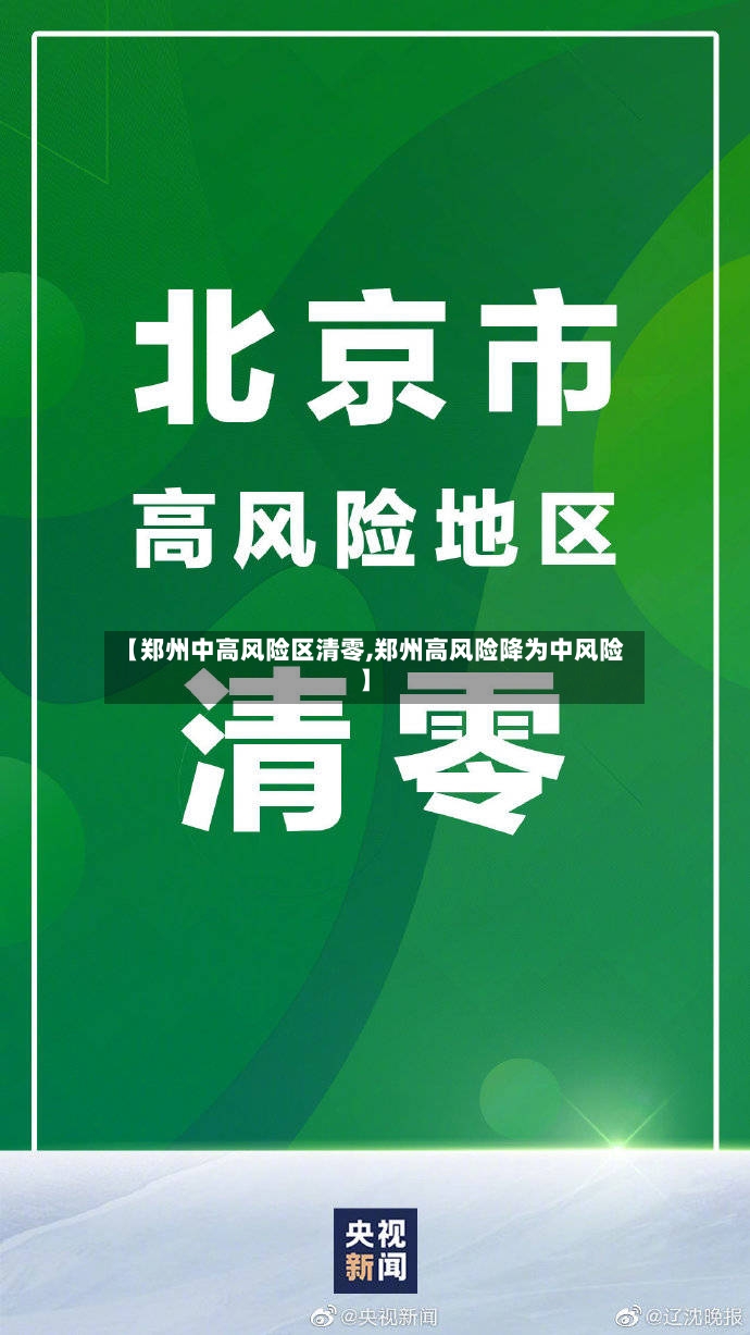 【郑州中高风险区清零,郑州高风险降为中风险】-第3张图片