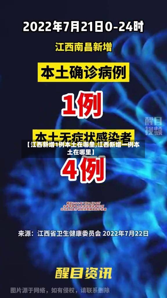 【江西新增1例本土在哪里,江西新增一例本土在哪里】