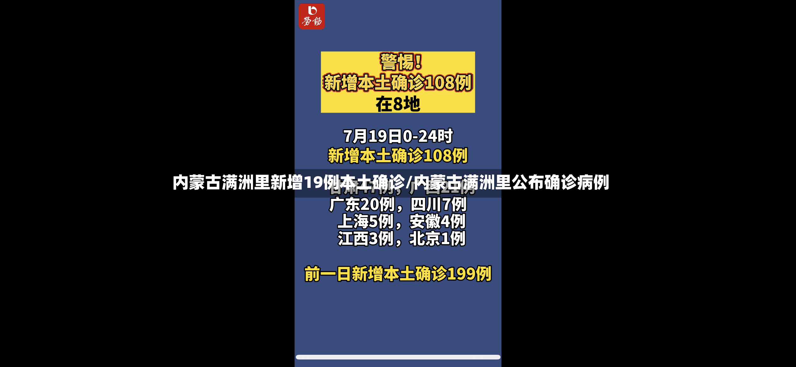 内蒙古满洲里新增19例本土确诊/内蒙古满洲里公布确诊病例