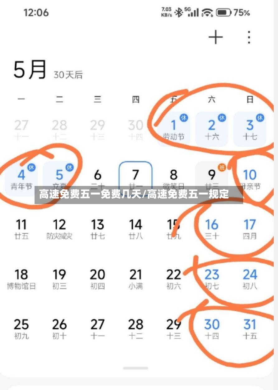 高速免费五一免费几天/高速免费五一规定-第3张图片