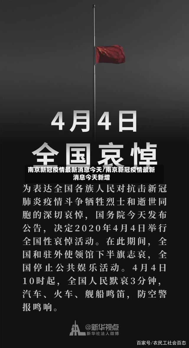 南京新冠疫情最新消息今天/南京新冠疫情最新消息今天新增