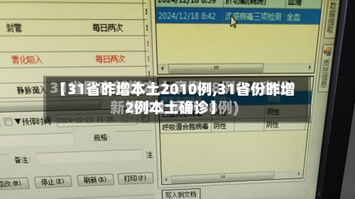 【31省昨增本土2010例,31省份昨增2例本土确诊】-第2张图片
